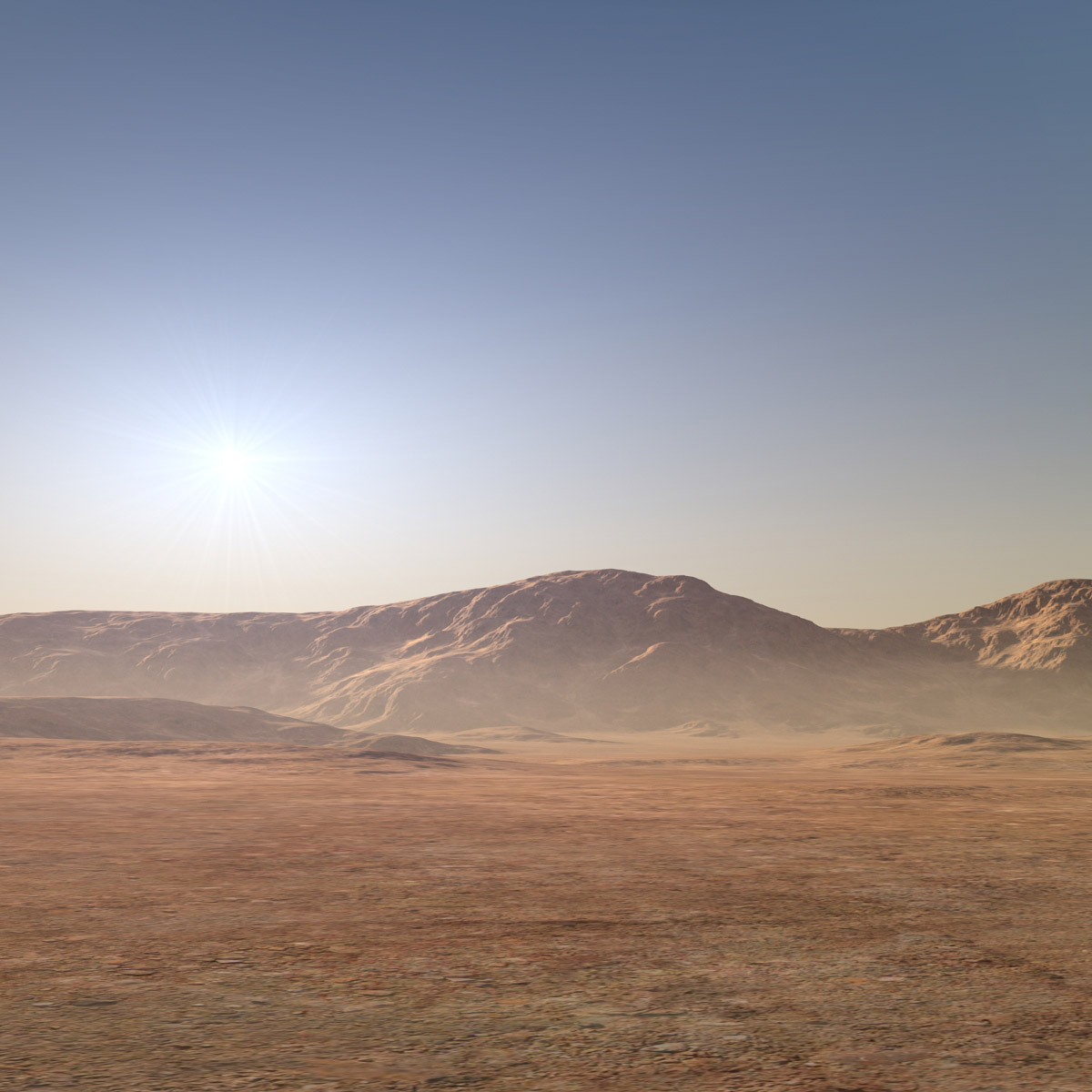 Desert Terrain 3d model