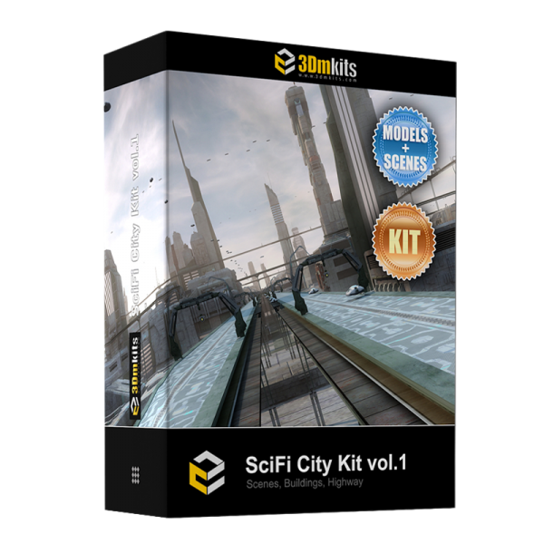 SciFi CITY Kit vol 1