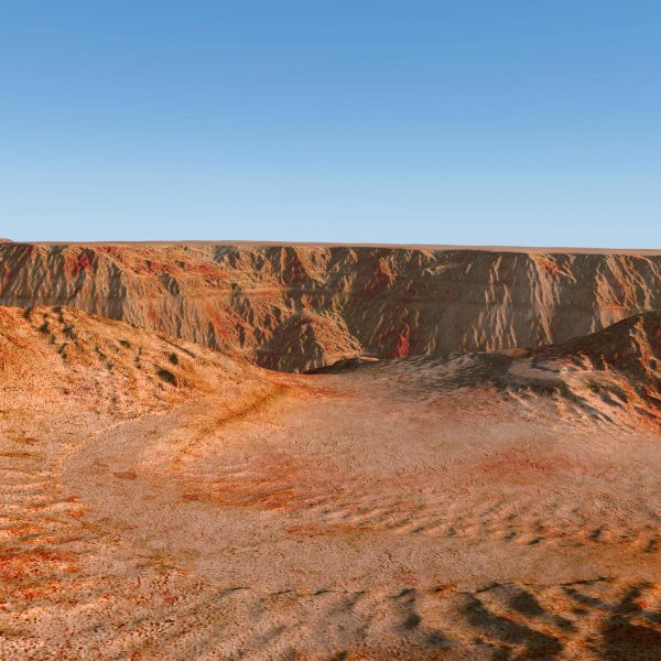 Terrain Canyon Arizona 3D Model